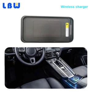 Car inside Center Console Phone Wireless Charger Fit For 2014-2018 Porsche Macan - Picture 1 of 12