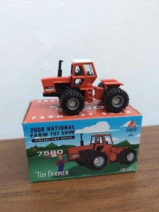 1/64 Ertl 2008 National Farm Toy Show Allis-Chalmers 4WD 7580 Tractor - Picture 1 of 3