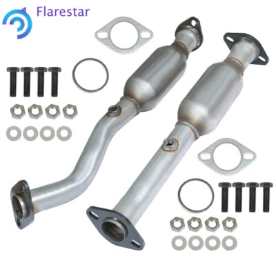 LH & RH Catalytic Converter For Nissan Titan/Armada/Pathfinder 5.6L 2004 -2015 - Image 1 of 4