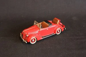 Mini Marque "43" 1936 Ford V/8 Convertible Open 1:43 red #6D (JWR) - Picture 1 of 11
