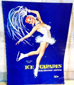 Vtg. 1959 Ice Capades Program Skating Walt Disney's Babes in Toy Land Cover Art - Imagen 1 de 5