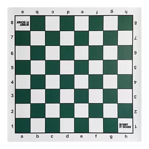 Bobby Fischer Green Vinyl Tournament Chess Board, 20 in. - Picture 1 of 3