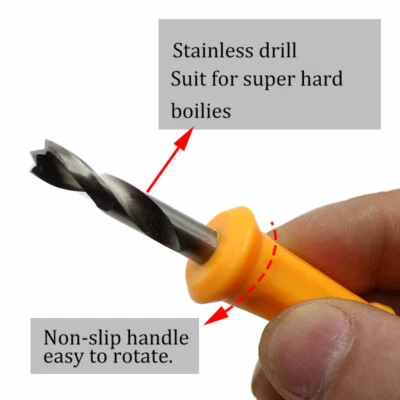 TORCHWOOD FISHING TACKLE Bait Drill 4,6,8mm + Korksticks für Karpfenköder Angelterminal Tackle UK