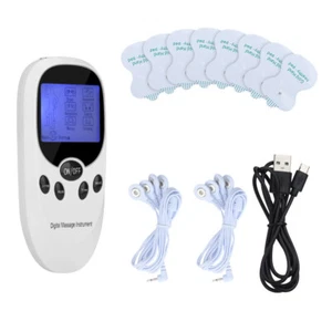 Tens Machine Therapy Pads Back Muscle Electrical Stimulator Massager Pulse UK - Picture 1 of 7