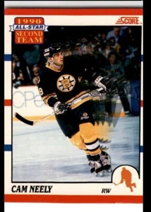 1990-91 Score American Cam Neely . Boston Bruins #323 - Picture 1 of 2
