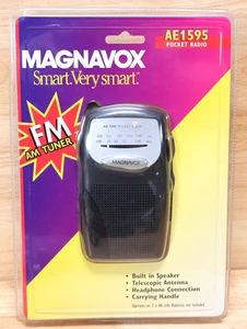 Magnavox Pocket Radio AM FM Receiver Model# AE1595 - Picture 1 of 3
