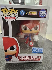 Funko Pop! Justice League Dead and Sonic Knuckles/Superman in mano - Foto 1 di 6