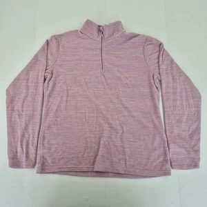 MOUNTAIN WAREHOUSE Fleece 14 Rosa Mujer Cálido Exterior 1/4 Cremallera Jumper - Imagen 1 de 8