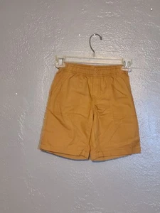 Carter's Tan BoysClassic Shorts Elastic Waist EUC Size 5 Front Pockets - Picture 1 of 8