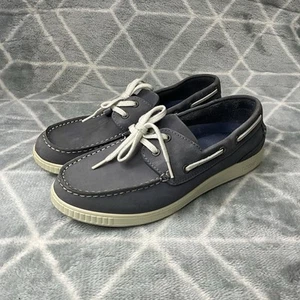 Hotter Valerie Blue Leather Boat Deck Shoes Women’s Size 5 Boat - Picture 1 of 9