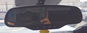 2008 GMC Sierra 1500 Interior Rear View Mirror in Black (Textured) - Picture 1 of 12