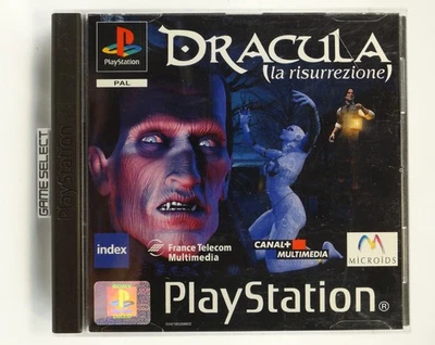 DRACULA LA RISURREZIONE SONY PLAYSTATION 1 2 3 PS1 PS2 PS3 PAL ITALIANO COMPLETO - Immagine 1 di 4
