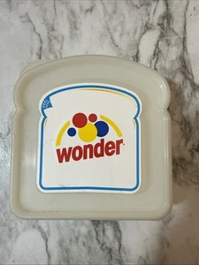 Food Advertising Wonder Bread Sandwich Container Plastic 2006 Carry Case - Picture 1 of 8