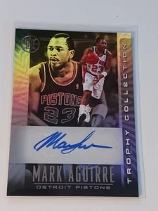 2019-20 Panini Illusions Mark Aguirre Trophy Collection Signature #TC-MAG Auto - Picture 1 of 2