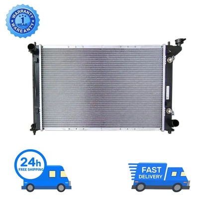 UIU 2776 Aluminium AT Radiator for 2005 2006 2007 2008 2009 2010 2011 Scion TC - Image 1 of 4