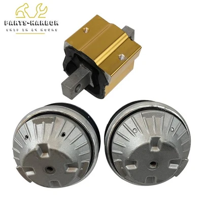 Hydraulic Engine & Transmission Mount 3 Piece Set for Mercedes Benz Foto 1 de 4