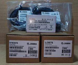 Zebra Scanner LI3678-SR0F003VZWW incl. Akku, mit Ladestation STB3678-C100F3WW - Bild 1 von 3