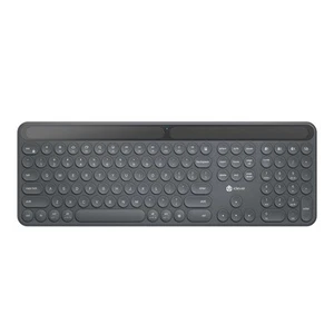 Solar Bluetooth Keyboard, Wireless Keyboard with Solar & Indoor Light Chargin... - Picture 1 of 8