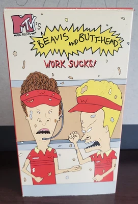 VHS - Beavis and Butt-Head: Work Sucks! - Image 1 of 4