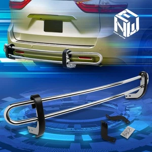 Stainless Steel Double Pipe Bar Rear Bumper Guard for 2011-2016 Toyota Sienna - Picture 1 of 5