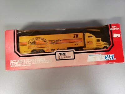 Transportador Todd Bodine #75 Factory Stores Of America 1994 Racing Champions 1/64 Foto 1 de 2