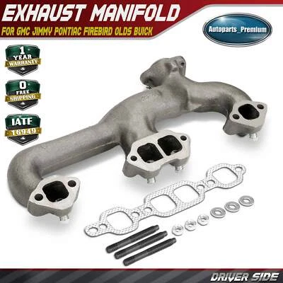 Colector de escape del conductor para GMC C1500 G1500 Jimmy K1500 K2500 P2500 Sprint K25 Foto 1 de 4