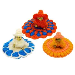 Laddu Gopal Winter Dress (Set of 3) Size 0 - Picture 1 of 4