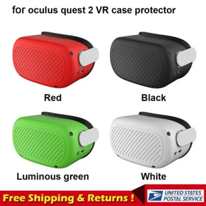 New Silicone Case Protective Cover Skin for Oculus Quest 2 VR Headset US STOCK - Picture 1 of 15