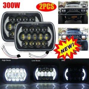 AU For 1983-2004 Toyota Hilux LED Headlights 5X7'' Hi/Lo Beam DRL Head Light Kit - Picture 1 of 22