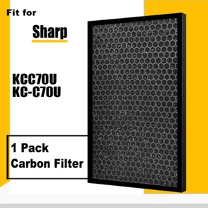Replacement Carbon Filter for Sharp KCC70U (KC-C70U) Compared to part FZC70DFU - Picture 1 of 6