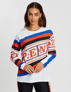 Minor Defect! Pe Nation World Series Long Sleeve Top Workout Casual T-shirt S/8 - Picture 1 of 10