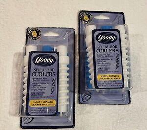 Goody Spiral Rod Curlers. Total Of Two Unopened Packages. NOS