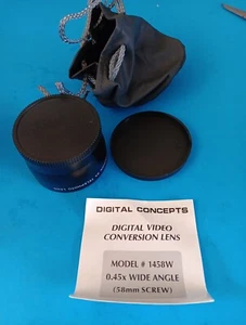 Digital Concepts Gewindeobjektiv 2x Weitwinkel 58 mm Zusatzobjektiv Open Box - Bild 1 von 2