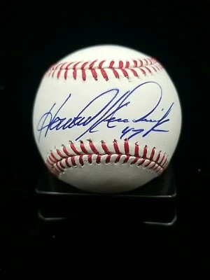 Howie Kendrick #47 Signed Ball PSA Coa Dodgers Angels Nationals WSC A/S  - Image 1 of 4