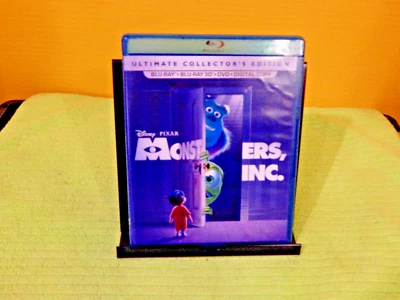 4 Family Blu-Rays: Rio, Smurfs, E.T., Monsters, Inc.-See description for formats - Image 1 of 4