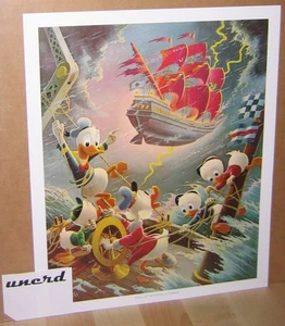 Carl Barks Kunstdruck: Afoul of the Flying Dutchman - Scrooge McDuck Art Print - Bild 1 von 1