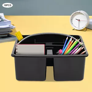 Caddie da Aula con Manico Impilabili Utility Caddies Multi Scomparto Cestini - Foto 1 di 9