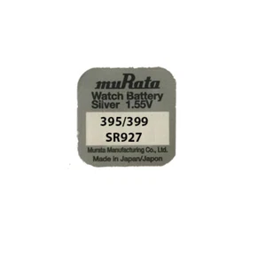 5 x Murata eh. Batería de reloj Sony 399 / 395 1,55 V SR927W SR57 AG7 LR926 LR927 - Imagen 1 de 1