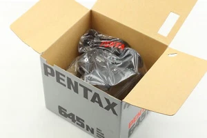 【Excelente COMO NUEVO】 Cuerpo de cámara fotográfica de formato medio Pentax 645N 120 parte posterior de película de JAPÓN - Imagen 1 de 16