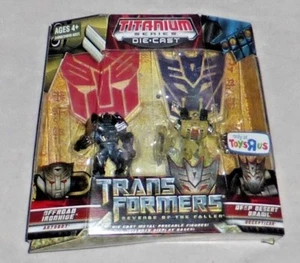 Transformers TRU Exc Titanium Diecast Revenge of Fallen Offroad Ironhide & Brawl - Imagen 1 de 2