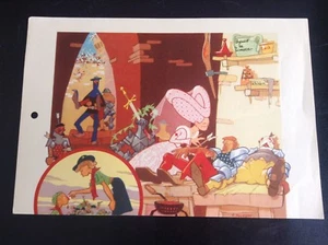 Rare ancienne image de calendrier scout FSC Illustrée par Joubert Scoutisme - Picture 1 of 1
