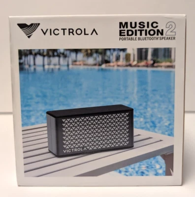 Victrola VPB-400 BLK Music Edition 2 Portable Bluetooth Speaker - *NEW IN BOX* - Image 1 of 4