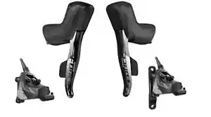 SRAM Force eTap AXS HRD Shift Brake Lever & Hydraulic Disc Caliper Pair 12 speed - Picture 1 of 2