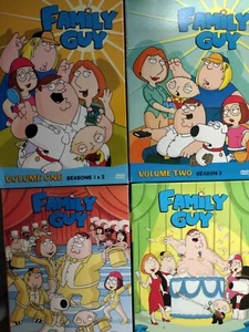 FAMILY GUY VOLUME 1 - 4 (DVD) LIKE NEW - Picture 1 of 3