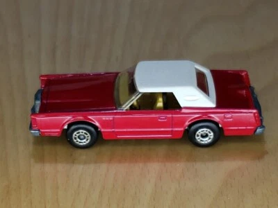 Lesney Matchbox Superfast #28 Rojo Lincoln Continental Blister Pull/Como Nuevo. Foto 1 de 4
