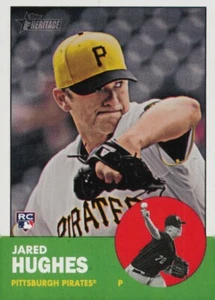 2012 Topps Heritage - Jared Hughes #184 - Picture 1 of 2