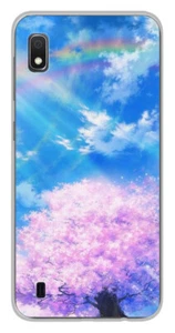 Coque en silicone imprimée compatible Samsung Galaxy A10 Hanami - Picture 1 of 3