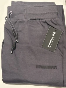 RAWGEAR Dark Grey Casual Streetwear Sweatpants Jogger Men's Size X-Large NWT - Picture 1 of 6