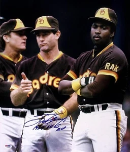 Steve Garvey Signed Padres 1984 World Series 16x20 Photo PSA/DNA COA Damaged - Picture 1 of 24