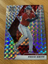 2021 Mosaic Prizm Refractor PAVIN SMITH ROOKIE Card 273 Diamondbacks 